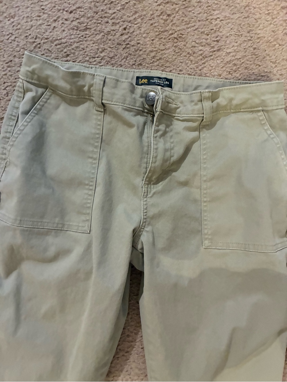 Lee Women’s Khaki Tapered Pants